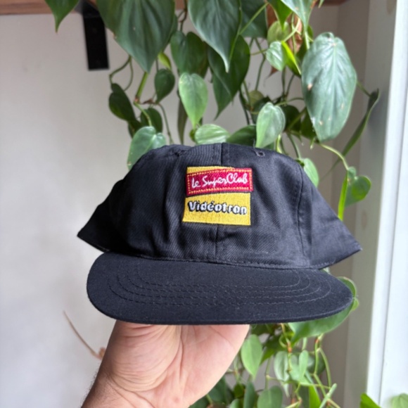 RARE Vintage SUPER CLUB VIDEOTRON QUEBEC snapback hat cap - Picture 6 of 6